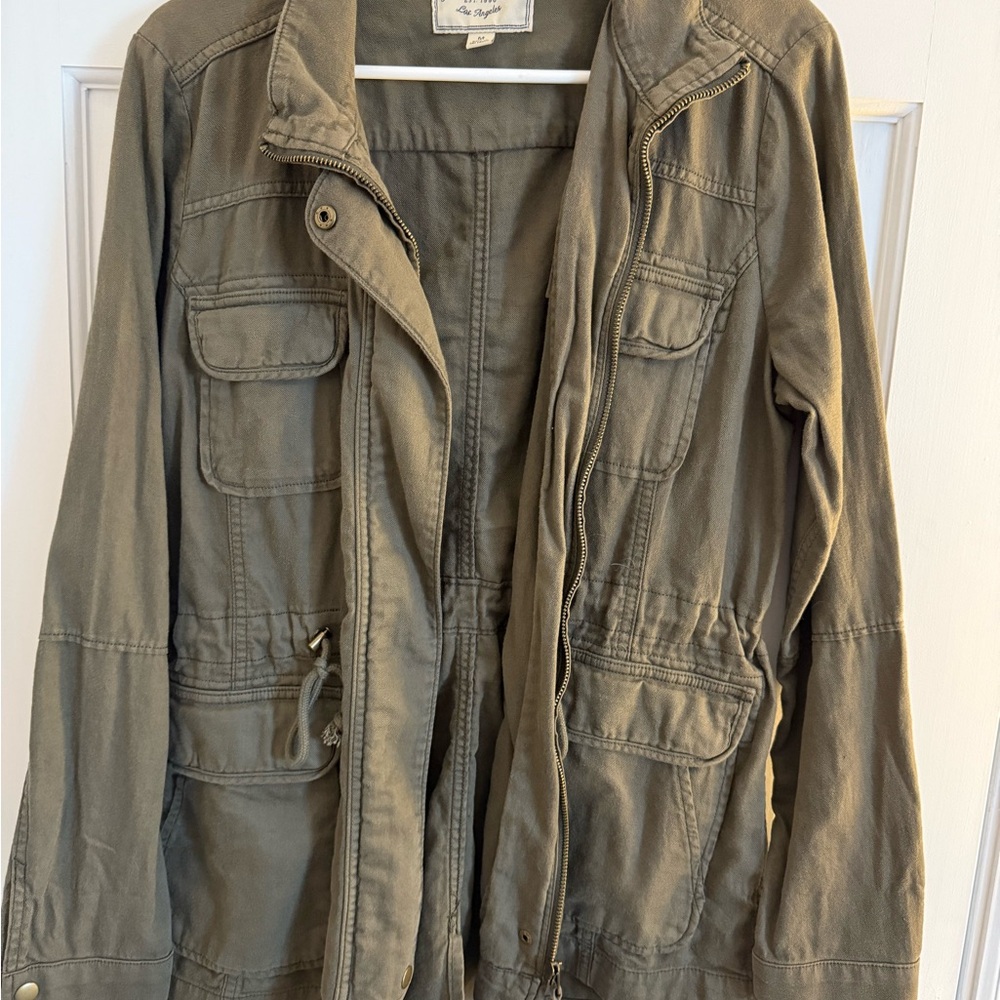 Lucky Brand Khaki Utility Jacket